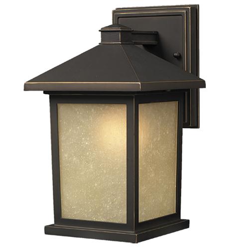 Z-Lite 507B-ORB Holbrook Outdoor Wall Light in Oil Rubbed Bronze